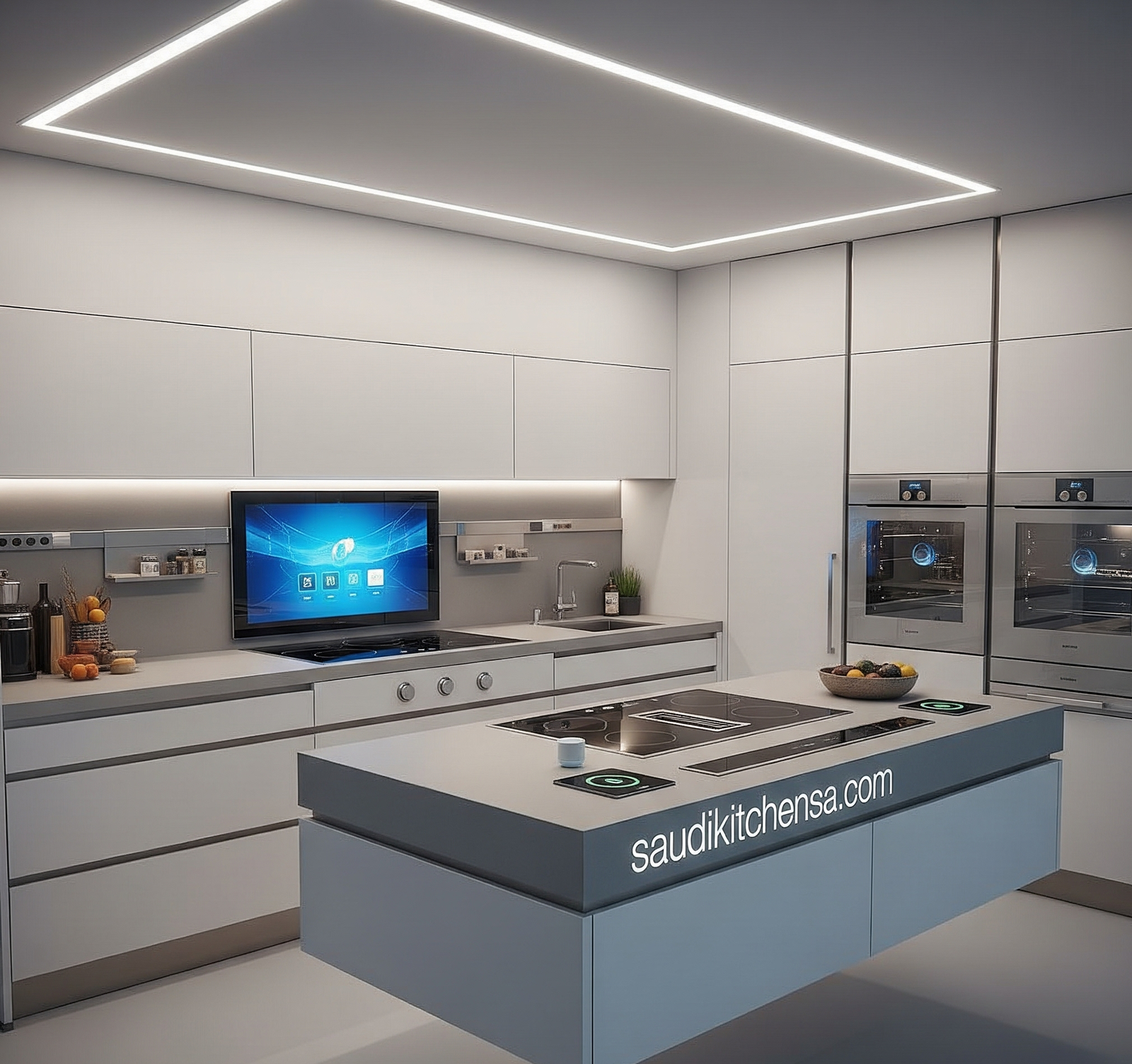 ديكورات مطابخ الرياض 2025 – تصميم مطبخ مودرن