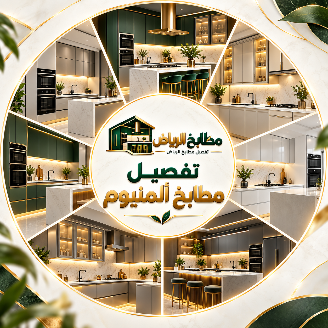 تفصيل مطابخ ألمنيوم بالرياض