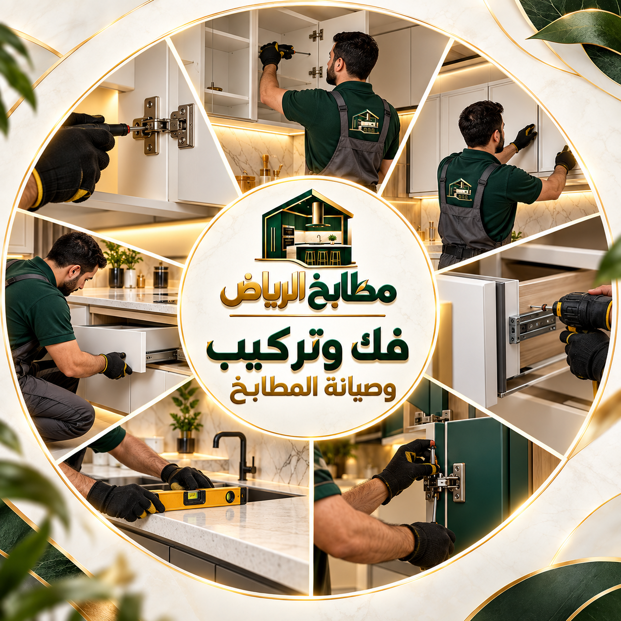 فك وتركيب المطابخ بالرياض